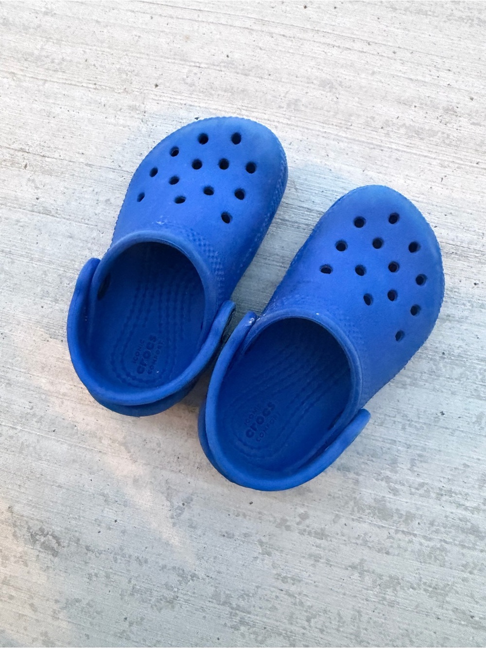 Kids CROCS Sandals with Heel Strap